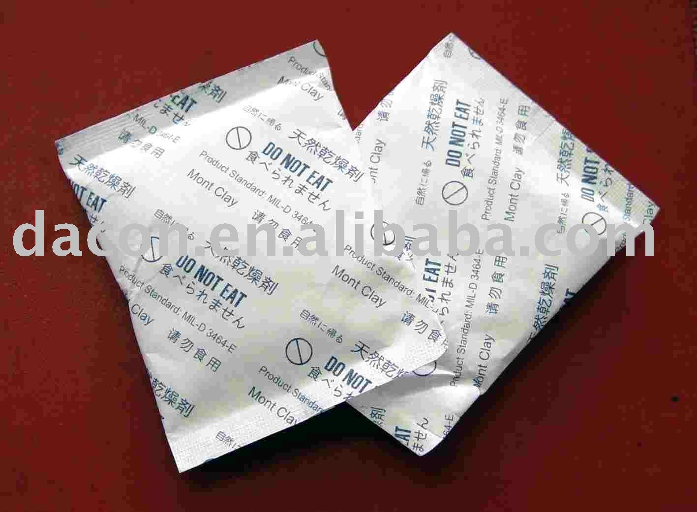 Clay desiccant