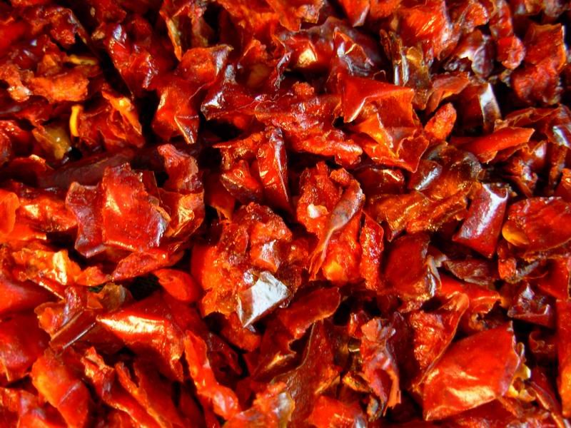 dried red bell pepper